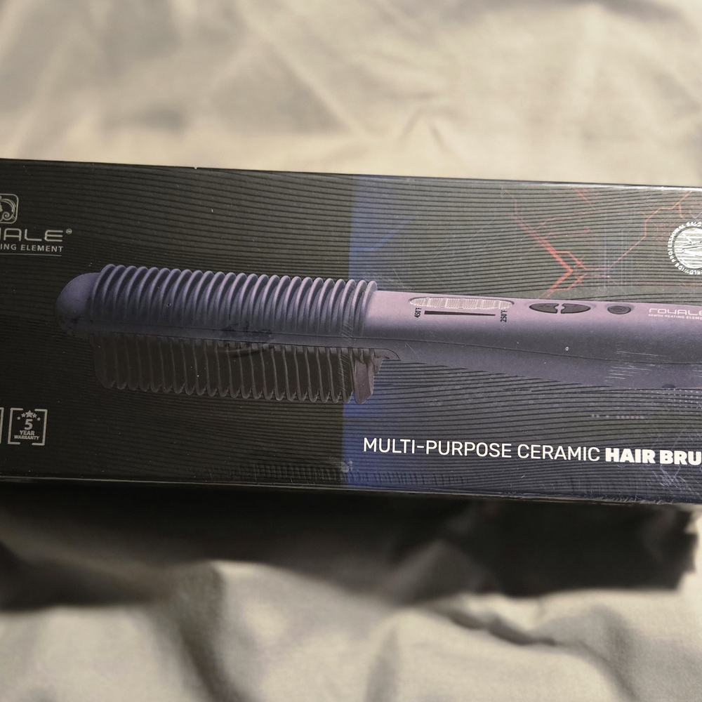 Purple Multi-Purpose Ceramic Hair Brush